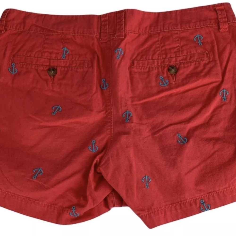 Old Navy Chino Nautical Anchor Shorts Size 12 NWT MSRP $24.94 - Picture 3 of 6